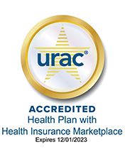 URAC Health Insurance Marketplace accreditation seal