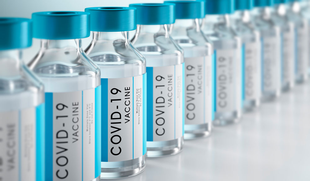vials of COVID-19 vaccine